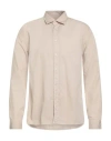 Xacus Legacy Collection Man Shirt Beige Size 16 ½ Cotton In Neutral