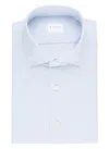 Xacus Light Blue Cotton Shirt In Blue