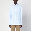 Xacus Printed Active Shirt In Light Blue Mini Diamond In Blue
