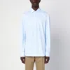 Xacus Printed Active Shirt In Light Blue Mini Diamond In Blue