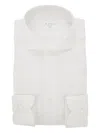 Xacus Linen-blend Shirt In White