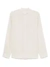 Xacus Linen Shirt In Beige In Neutral