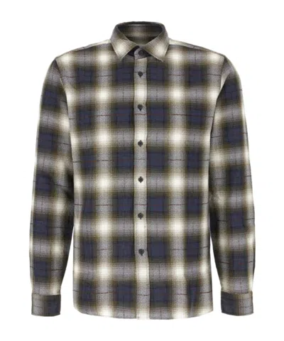 Xacus Long Sleeve Shirt In Animal Print