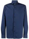 Xacus Long-sleeve Shirt In Blue
