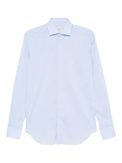 Xacus Long-sleeve Shirt In Blue