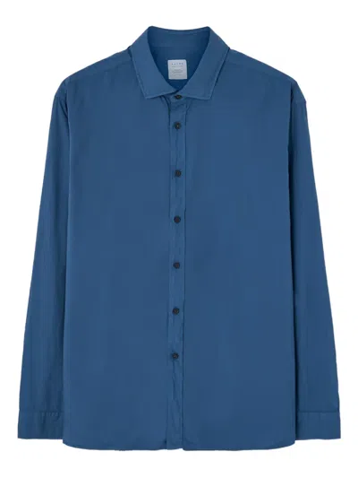 Xacus Long-sleeve Shirt In Blue