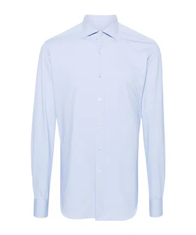 Xacus Long Sleeve Shirt In Blue