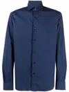 Xacus Long-sleeve Shirt In Blue