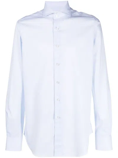 Xacus Long Sleeve Shirt In Blue