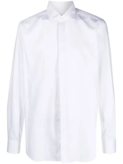 XACUS LONG-SLEEVED COTTON SHIRT