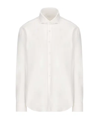 XACUS XACUS COLLAR CUTAWAY TWILL SHIRT