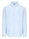 Xacus Long-sleeves Shirt In Blue
