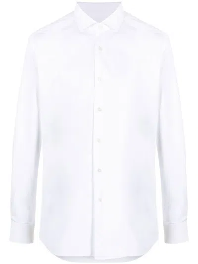 XACUS LONG SLEEVES SHIRT IN WHITE