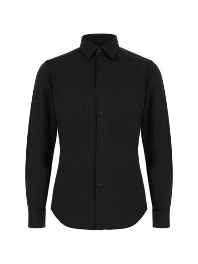 Xacus Long-sleeve Shirt In Blue