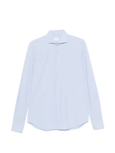 Xacus Long-sleeve Shirt In Blue