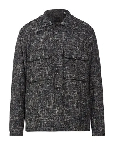 Xacus Man Jacket Blue Size L Virgin Wool, Cotton, Acrylic, Polyamide