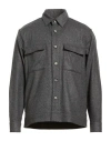 Xacus Man Jacket Charcoal Size M Wool, Polyester, Polyamide, Elastane In Gray