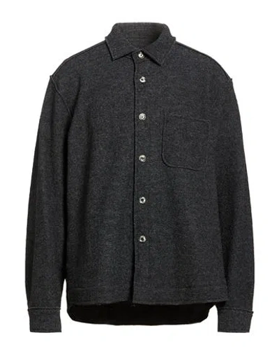 Xacus Man Jacket Charcoal Size Xl Virgin Wool, Viscose In Gray