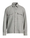 Xacus Man Jacket Grey Size Xl Wool, Polyester, Polyamide, Elastane In Gray