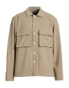 Xacus Man Jacket Light Grey Size L Polyamide, Elastane In Neutral
