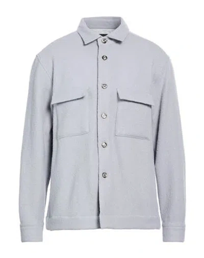 Xacus Man Jacket Light Grey Size L Virgin Wool In Gray
