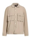 Xacus Man Jacket Taupe Size Xl Polyamide, Elastane In Neutral