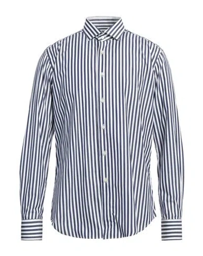Xacus Man Shirt Blue Size 16 ½ Cotton