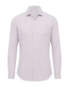 Xacus Man Shirt Brick Size 18 Polyamide, Elastane In Red