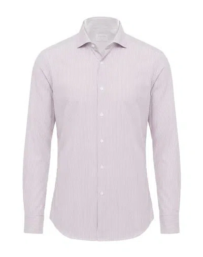 Xacus Man Shirt Brick Size 18 Polyamide, Elastane In Red