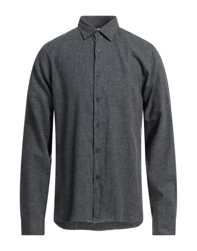 XACUS XACUS MAN SHIRT CHARCOAL SIZE 15 ¾ COTTON
