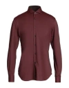 Xacus Man Shirt Garnet Size 15 ¾ Polyamide, Elastane In Red
