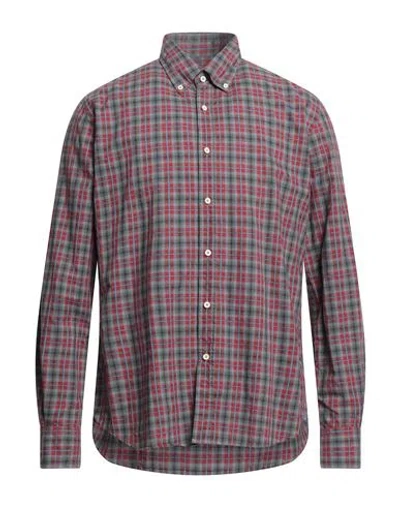 Xacus Man Shirt Grey Size 18 Cotton