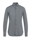 Xacus Man Shirt Grey Size 15 Polyamide, Elastane