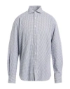 Xacus Man Shirt Grey Size 17 ½ Cotton In Gray