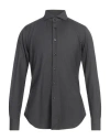 Xacus Man Shirt Steel Grey Size 17 Cotton