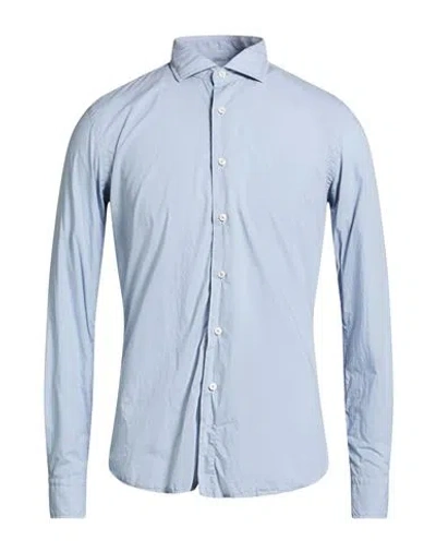 Xacus Man Shirt Light Blue Size 15 ¾ Cotton