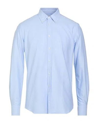 Xacus Man Shirt Light Blue Size 15 Cotton