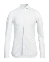 Xacus Man Shirt Light Green Size 17 Polyamide, Elastane In Green