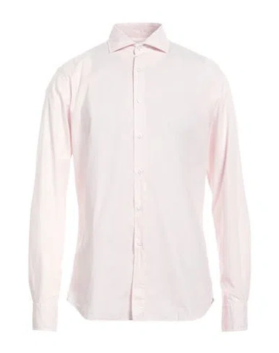 Xacus Man Shirt Light Pink Size 17 Cotton