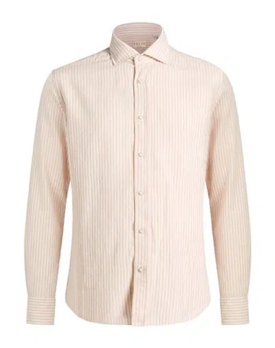 Xacus Man Shirt Light Pink Size 17 Cotton, Wool