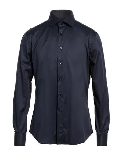 Xacus Man Shirt Midnight Blue Size 15 ½ Cotton