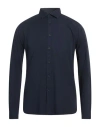 Xacus Man Shirt Midnight Blue Size 16 Cotton