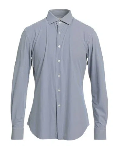 Xacus Man Shirt Midnight Blue Size 17 Nylon, Elastane