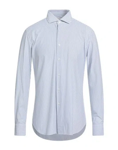Xacus Man Shirt Midnight Blue Size 17 Polyamide, Elastane