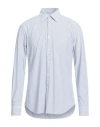 Xacus Man Shirt Midnight Blue Size 17 Polyamide, Elastane In Blue