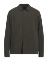 Xacus Man Shirt Military Green Size L Polyamide, Elastane In Green
