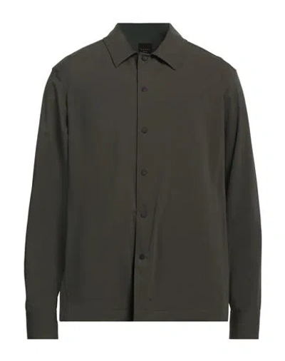 Xacus Man Shirt Military Green Size L Polyamide, Elastane