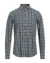 Xacus Man Shirt Pastel Blue Size 16 Cotton