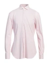 Xacus Man Shirt Pink Size 16 Polyamide, Elastane
