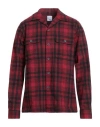 Xacus Man Shirt Red Size M Cotton In Red